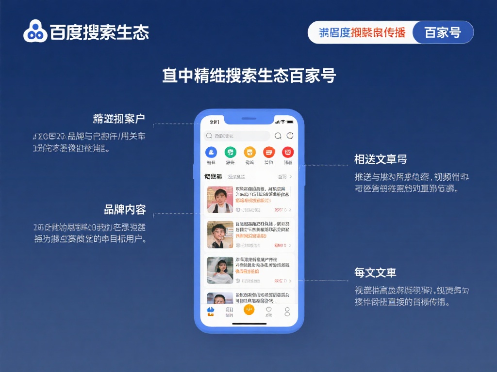 基于百度搜索生态，百家号能够精准捕捉用户需求，推送