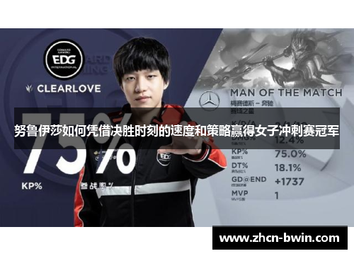 努鲁伊莎如何凭借决胜时刻的速度和策略赢得女子冲刺赛冠军