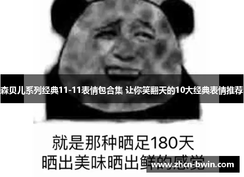 森贝儿系列经典11-11表情包合集 让你笑翻天的10大经典表情推荐